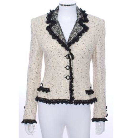 St. John Jackets & Blazers - •ST. JOHN COUTURE• Jacket